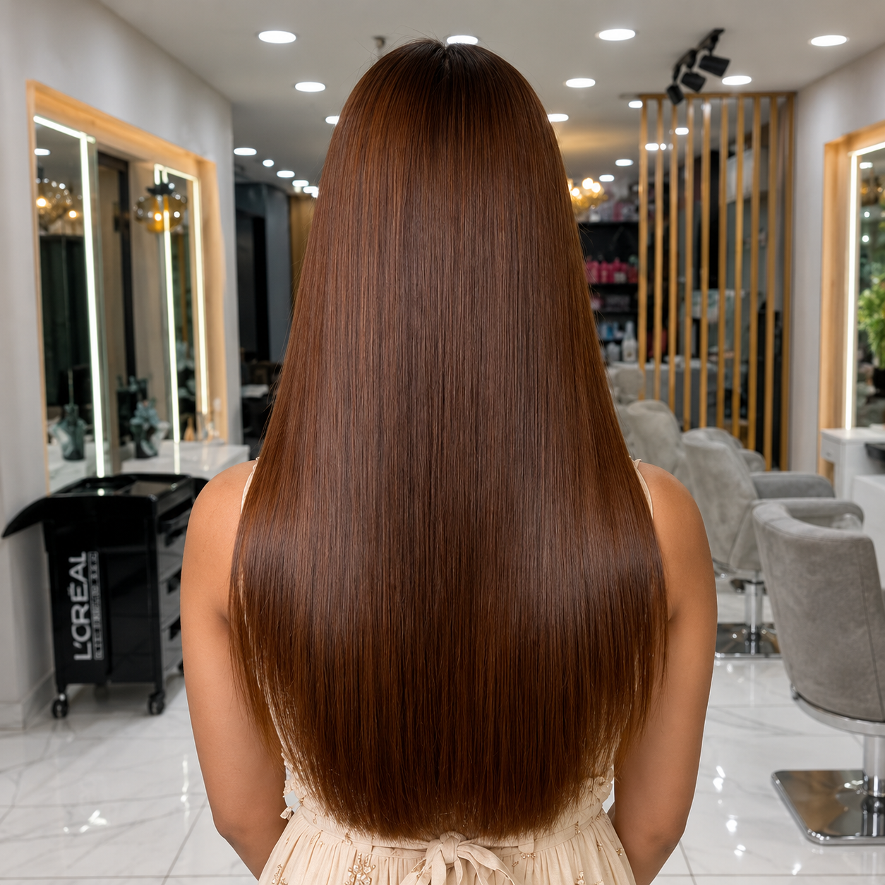 hair treatment by bronze era salon